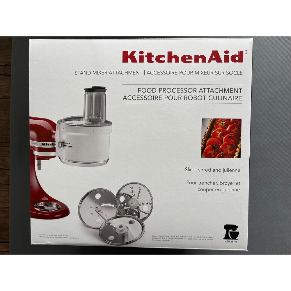 KitchenAid Food Processor Stand Mixer Attachment KSM1FPA ExactSlice System